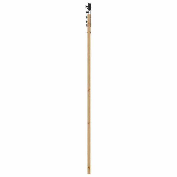 Schiebetür ORKDAL Natürlich und Schwarz 93 x 202 cm