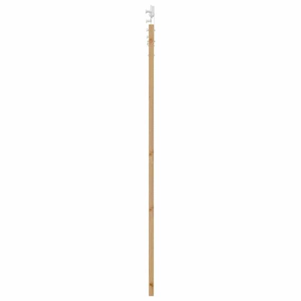 Schiebetür ORKDAL Natur 93 x 202 cm Massivholz Kiefer und Glas