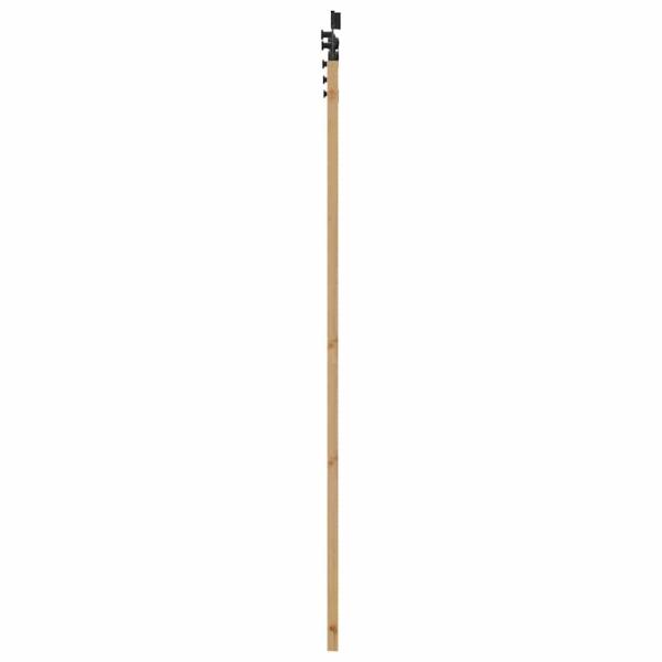 Schiebetür ORKDAL Natürlich und Schwarz 61 x 198,5 cm