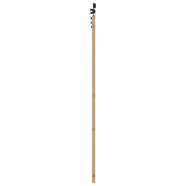 Schiebetür ORKDAL Natürlich und Schwarz 93 x 202 cm