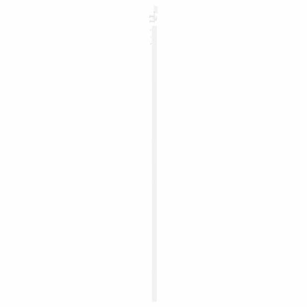Schiebetür ORKDAL Weiß 83 x 211 cm Massivholz Kiefer und Glas