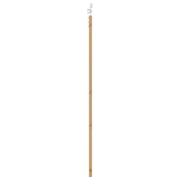 Schiebetür ORKDAL 93 x 202 cm Massivholz Kiefer und Glas Natur