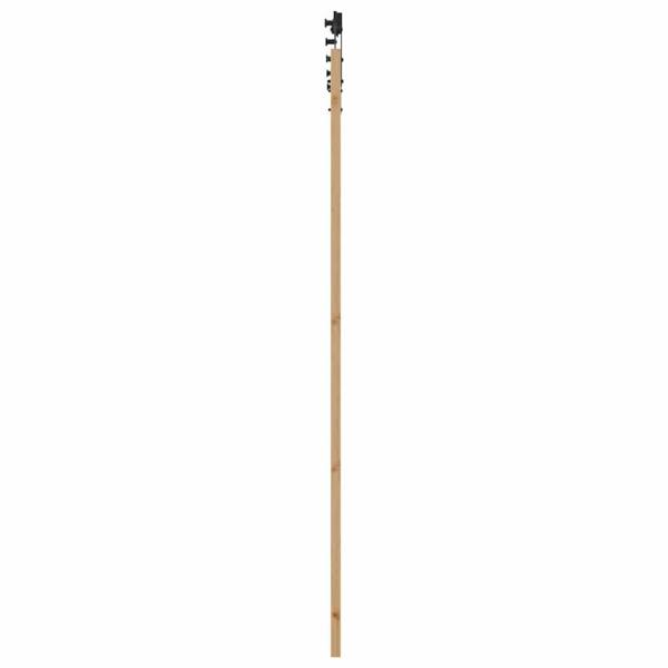 Schiebetür ORKDAL Natürlich und Schwarz 93 x 232 cm