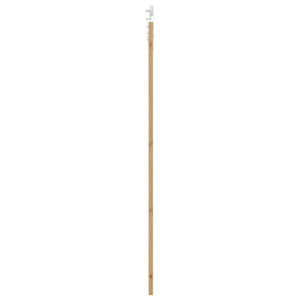 Schiebetür ORKDAL Natur 93 x 232 cm Massivholz Kiefer und Glas