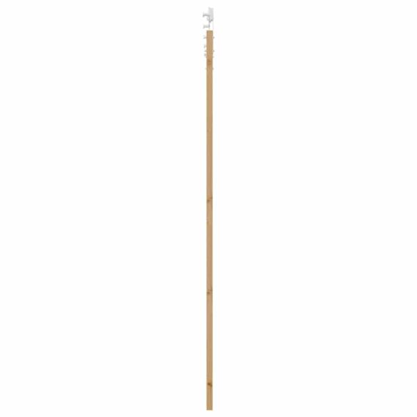 Schiebetür ORKDAL Natur 93 x 232 cm Massivholz Kiefer und Glas