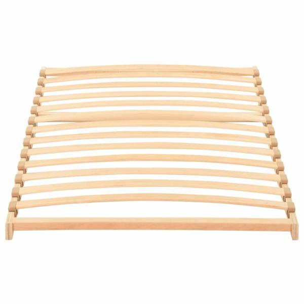 Bett-Lattenrost Braun 80 x 190 cm Massivholz Buche