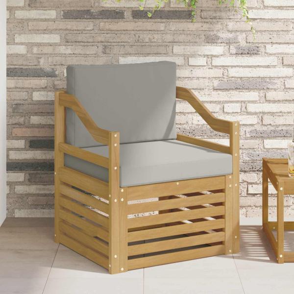 ARDEBO.de - Outdoor-Sofagarnitur Polyester Weiß