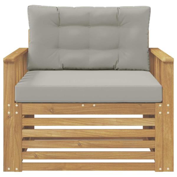Outdoor-Sofa Polyester Weiß