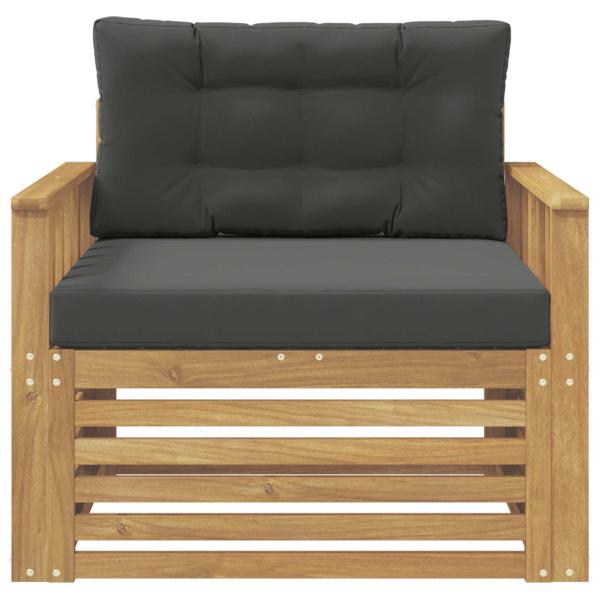 Outdoor-Sofa Polyester Weiß