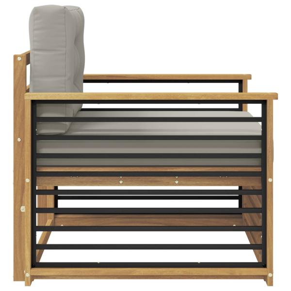 Outdoor-Sofa Polyester Weiß