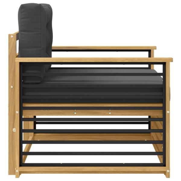 Outdoor-Sofa Polyester Weiß