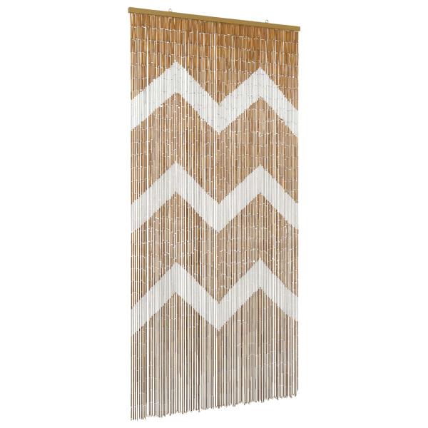 Insektentürvorhang Mehrfarbig 200 x 100 cm Bambus