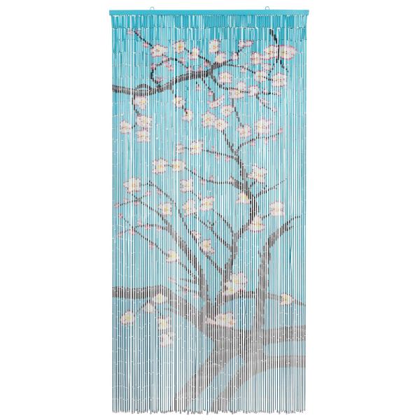 Insektentürvorhang Mehrfarbig 200 x 100 cm Bambus