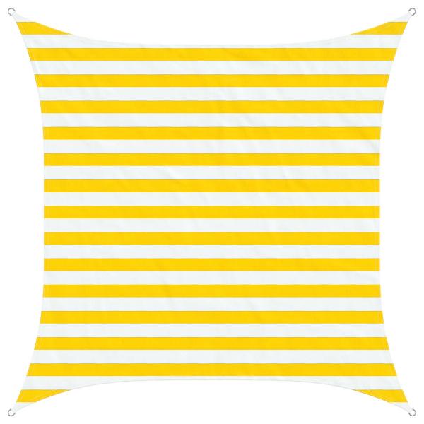Sonnensegel 2 x 2 m 100 % Polyester Oxford Quadratisch