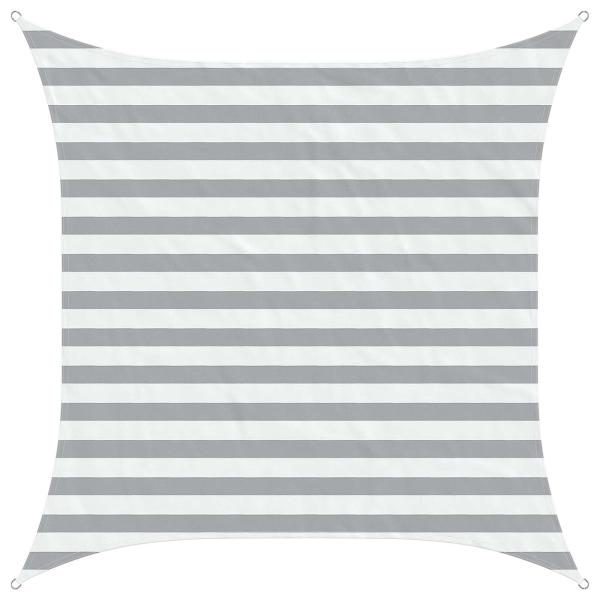 Sonnensegel 2 x 2 m 100 % Polyester Oxford Quadratisch