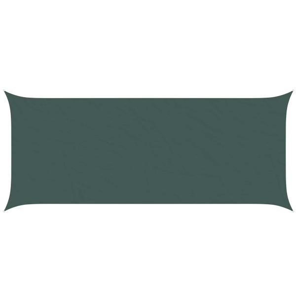 Sonnensegel Dunkelgrün 6 x 2,5 m 100 % Polyester Oxford