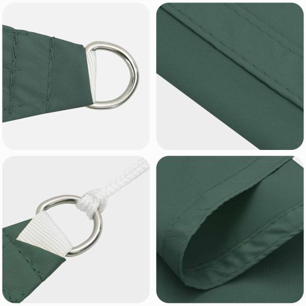 Sonnensegel Dunkelgrün 6 x 2,5 m 100 % Polyester Oxford