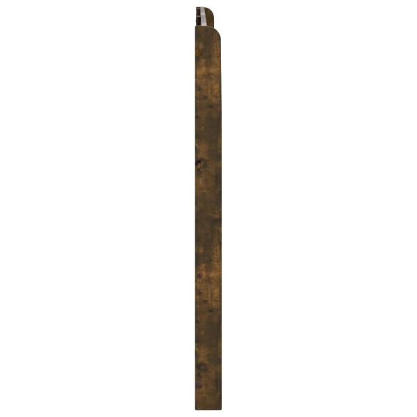 Kopfteil Geräucherte Eiche Holzwerkstoff