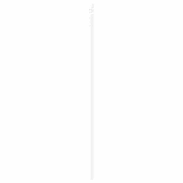 Schiebetür ORKDAL Weiß 93 x 211 cm Massivholz Kiefer und Glas
