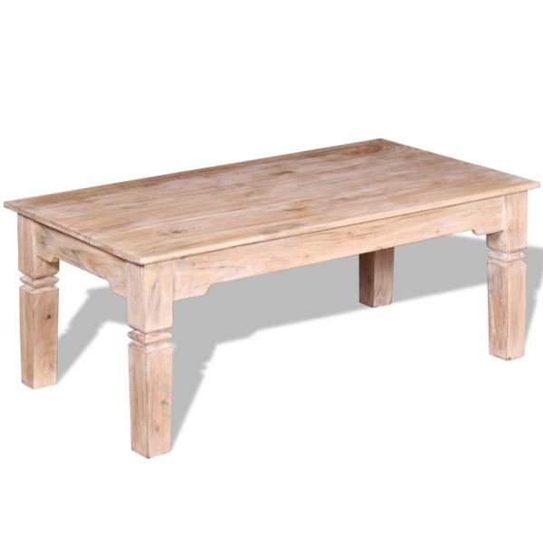 ARDEBO.de - Couchtisch Akazienholz 110x60x45 cm