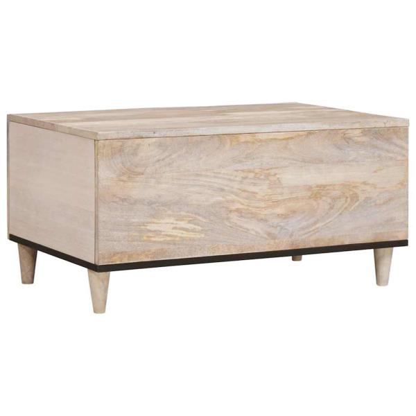 Couchtisch Weiß 80 x 54 x 40 cm Holzwerkstoff