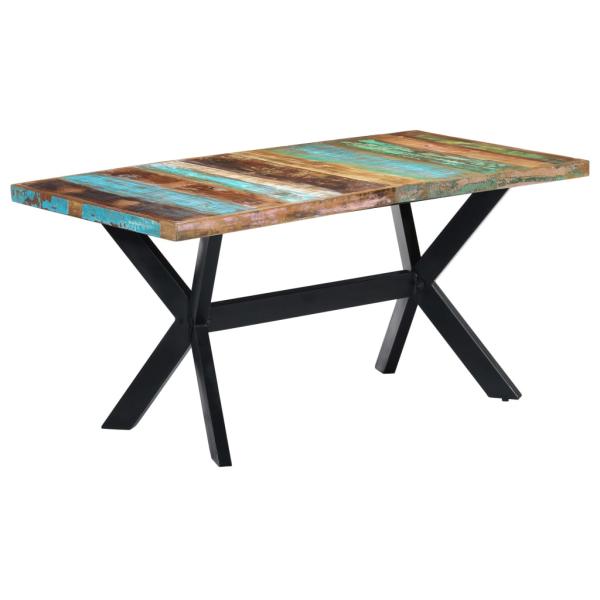 ARDEBO.de - Esstisch 160x80x75 cm Altholz Massiv