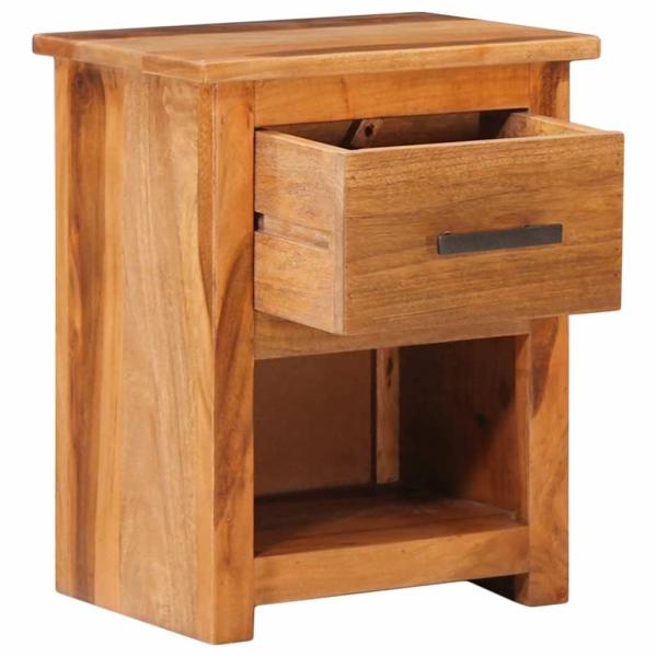 Nachttisch 40x30x50 cm Massivholz
