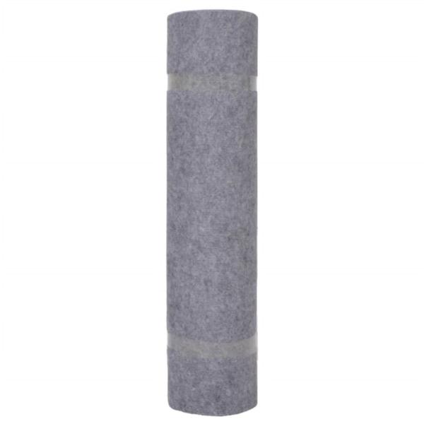 Teppich Grau 1,2 x 15 m Polyester