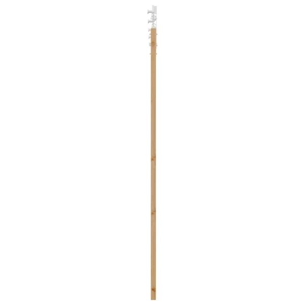 Schiebetür 61 x 198,5 cm Massives Kiefernholz