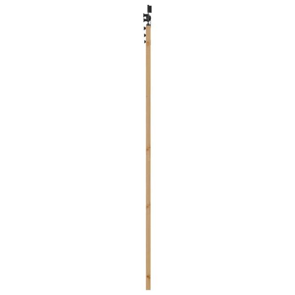 Schiebetür ORKDAL 86 x 211 cm Massives Kiefernholz Natur
