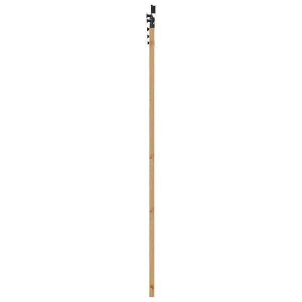 Schiebetür ORKDAL 86 x 198,5 cm Massives Kiefernholz Natur