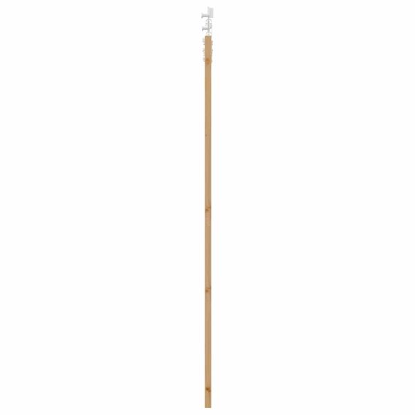 Schiebetür Natürlich und Weiß 73,5 x 211 cm