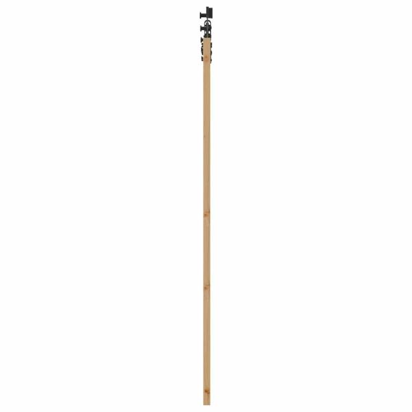 Schiebetür ORKDAL 61 x 198,5 cm Massives Kiefernholz Natur
