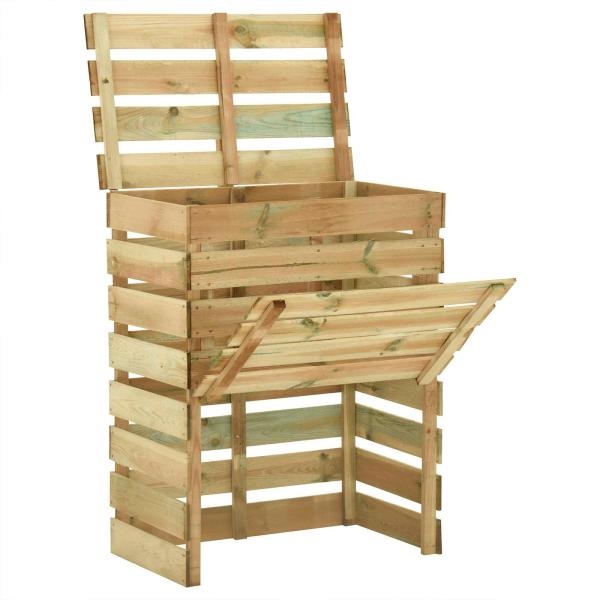 Schiebetür ORKDAL 86 x 198,5 cm Massives Kiefernholz Natur