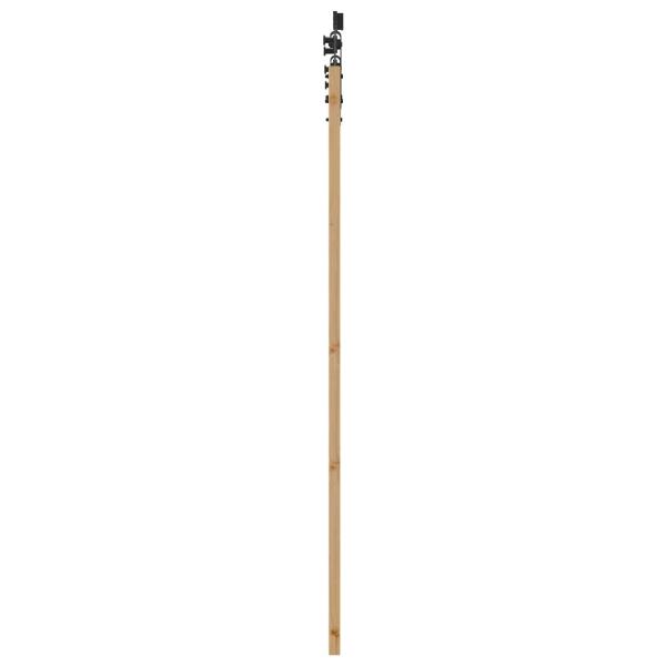 Schiebetür ORKDAL 86 x 198,5 cm Massives Kiefernholz Natur