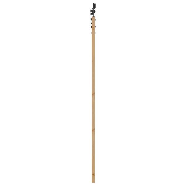 Schiebetür ORKDAL 86 x 211 cm Massives Kiefernholz Natur
