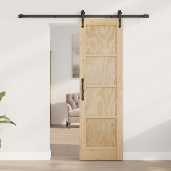 Schiebetür ORKDAL 61 x 198,5 cm Massives Kiefernholz