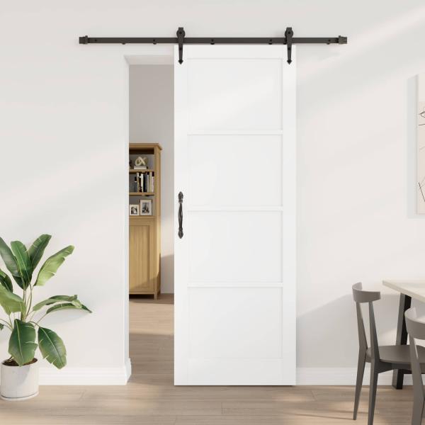 ARDEBO.de - Schiebetür ORKDAL 83 x 232 cm Massives Kiefernholz