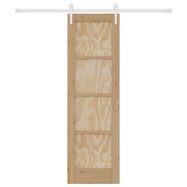 Schiebetür ORKDAL 61 x 198,5 cm Massives Kiefernholz