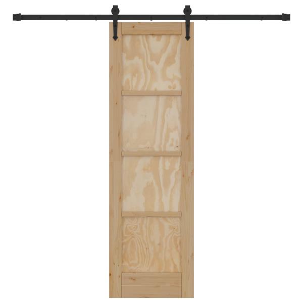 Schiebetür ORKDAL 61 x 198,5 cm Massives Kiefernholz