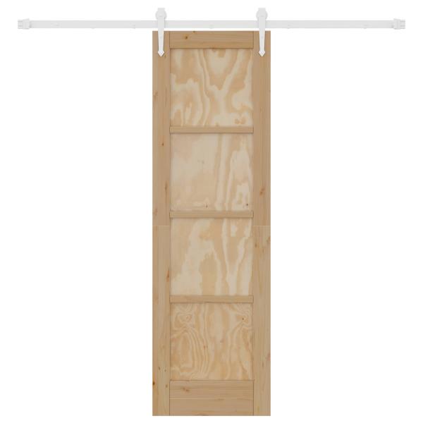 Schiebetür ORKDAL 61 x 198,5 cm Massives Kiefernholz