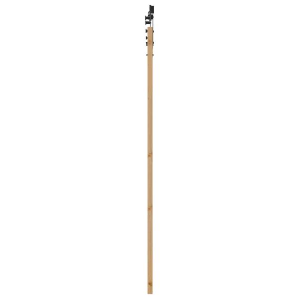 Schiebetür ORKDAL 86 x 198,5 cm Massives Kiefernholz Natur