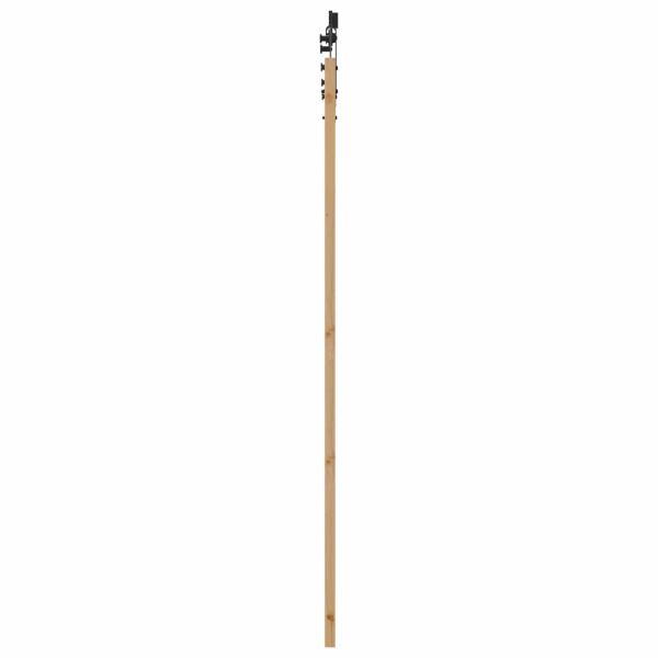 Schiebetür ORKDAL 86 x 211 cm Massives Kiefernholz Natur