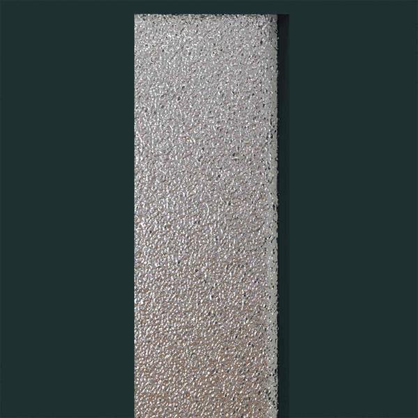 Vordertür 98 x 208 cm PVC Anthrazit