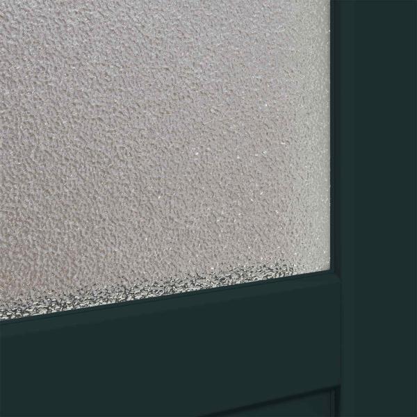 Seiteneingangstür 98 x 198 cm PVC Anthrazit