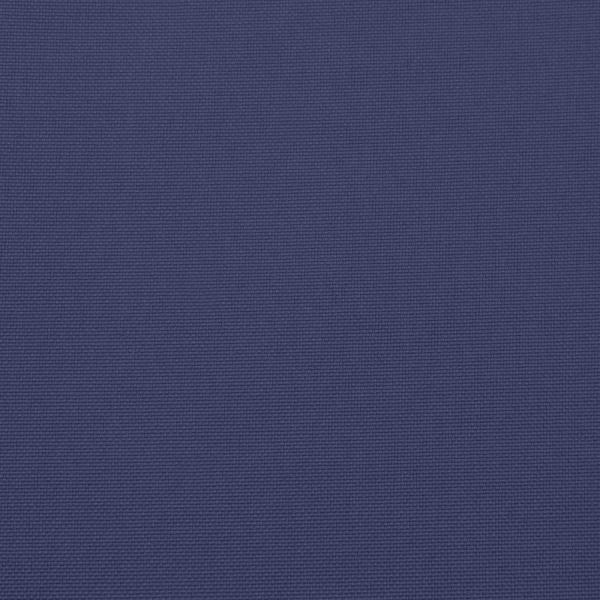 Kissen für draußen 2 Stk. Stoff Marineblau 180 x 55 x 7 cm