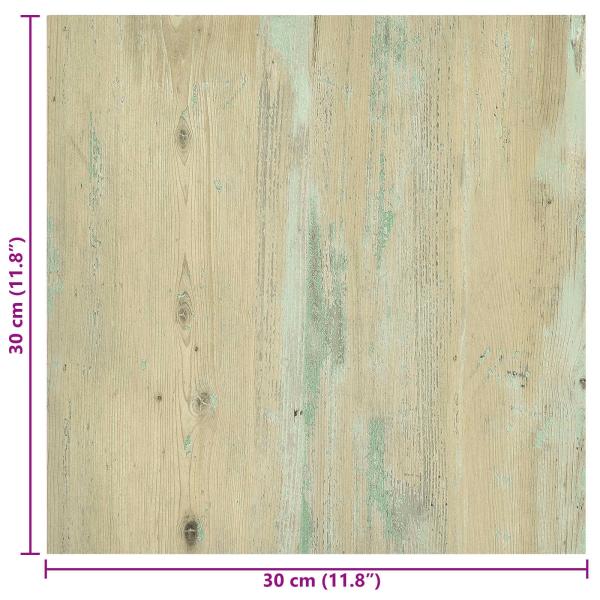 Selbstklebende Bodenplanken Hellbraun 30,5 x 30,5 cm 20 stk.