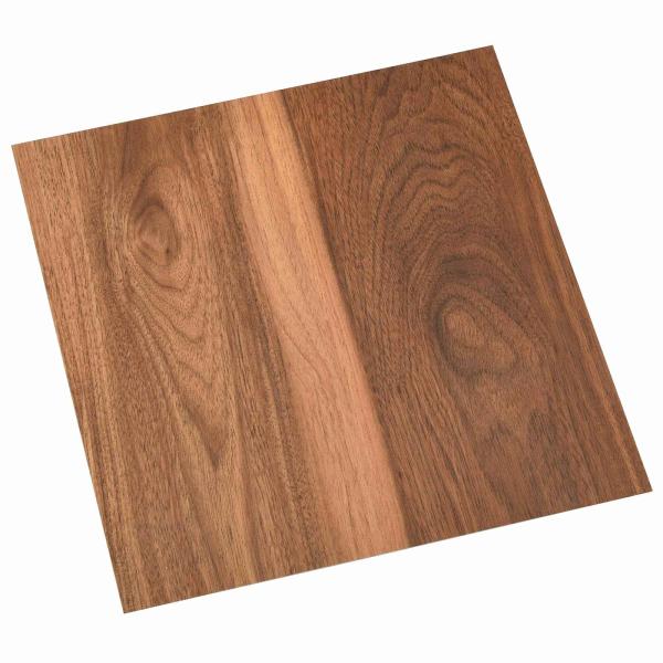 ARDEBO.de - Selbstklebende Bodenplanken Holzfarbe 30,5 x 30,5 cm 20 stk.