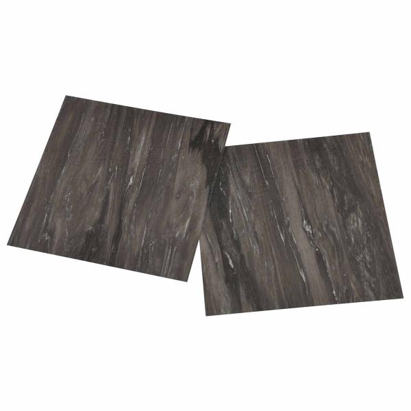 Selbstklebende Bodenplanken Dunkelgrau 30,5 x 30,5 cm 20 stk.