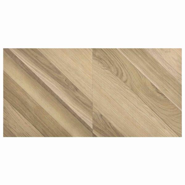 Selbstklebende Bodenplanken Braun gestreift 30,5 x 30,5 cm